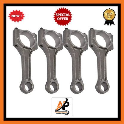 Connecting Rod Set 4 Pieces Replacement for Audi VW Skoda 2.0 TFSI (2009–2019)