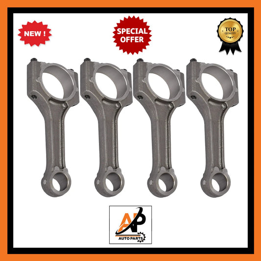 Connecting Rod Set 4 Pieces Replacement for Audi VW Skoda 2.0 TFSI (2009–2019)