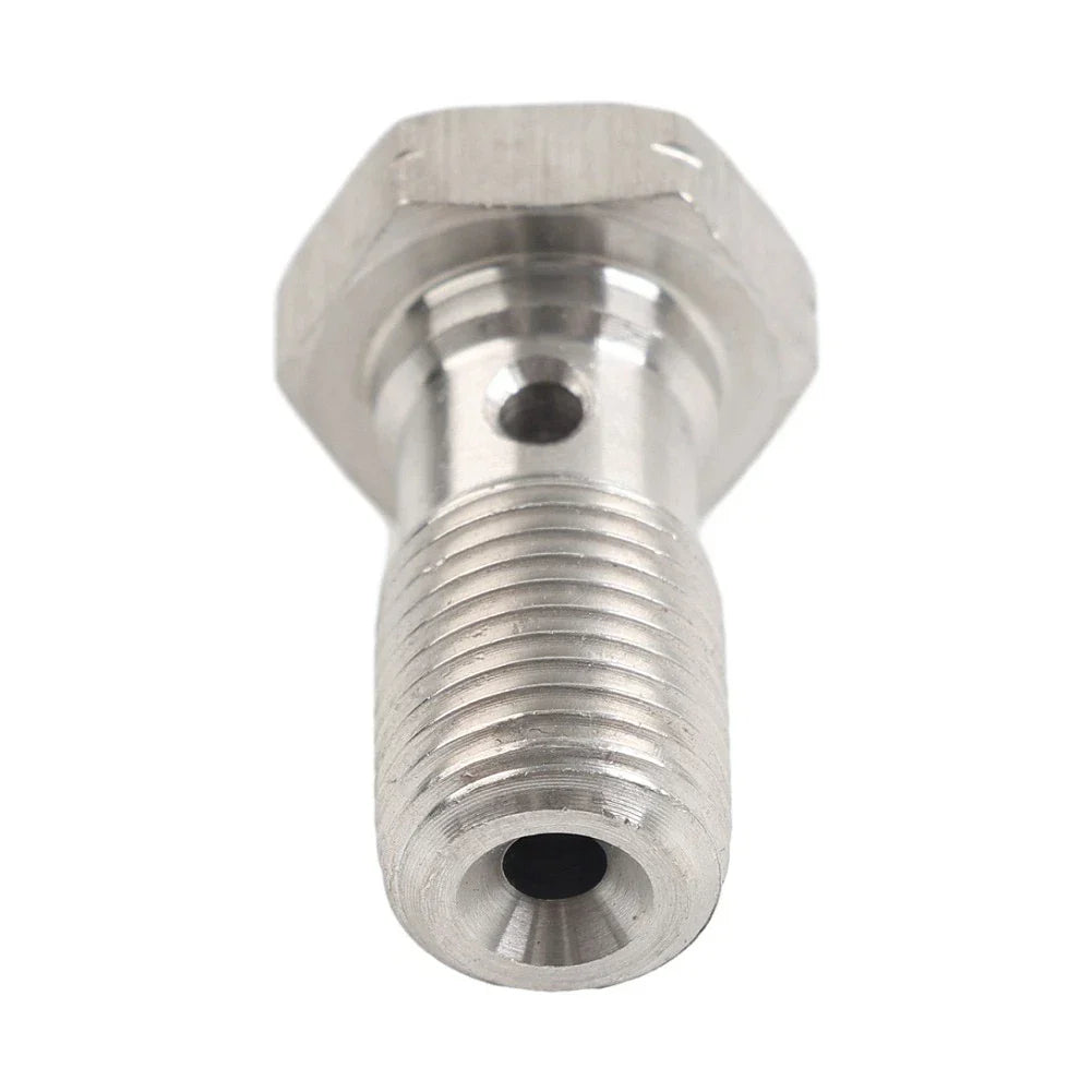 Stainless Steel Banjo Bolt 3/8x24 Fitting for AN-3 Car Brake Adaptor