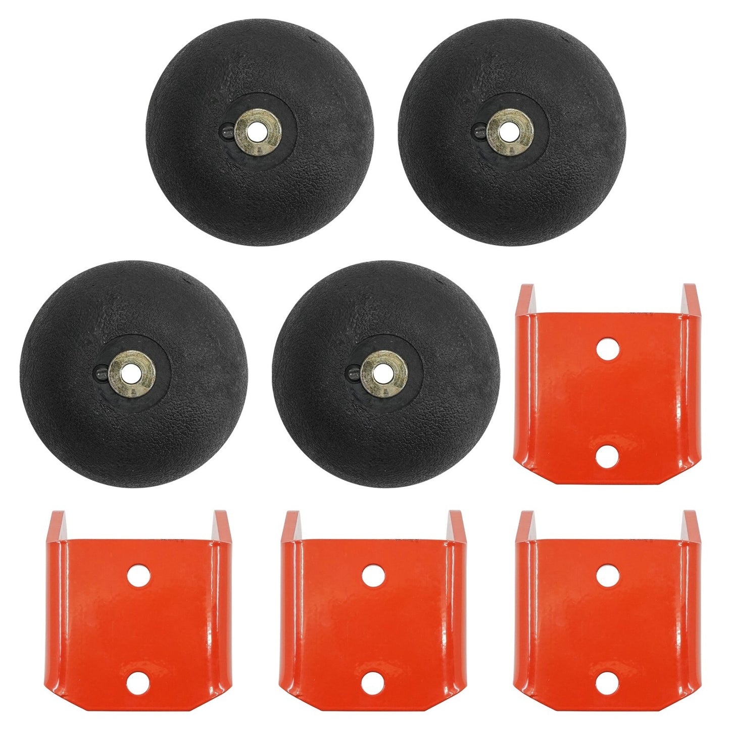 Deck Anti Scalp Wheel Rollers and Brackets for Scag SCR48 48 Inch (2025–2025)