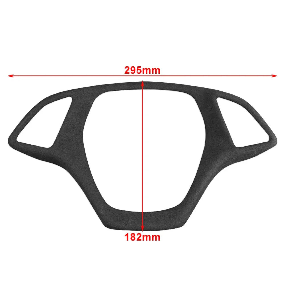 Suede Steering Wheel Cover for Chevrolet Corvette C7 (2014-2019)