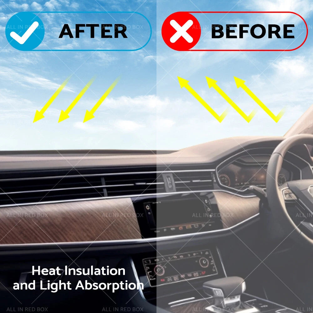 Dashboard Cover Non-Slip Mat for Audi Q7 2006-2014 Black