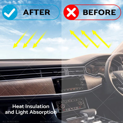 Dashboard Cover Non-Slip Mat for Audi Q7 2006-2014 Black