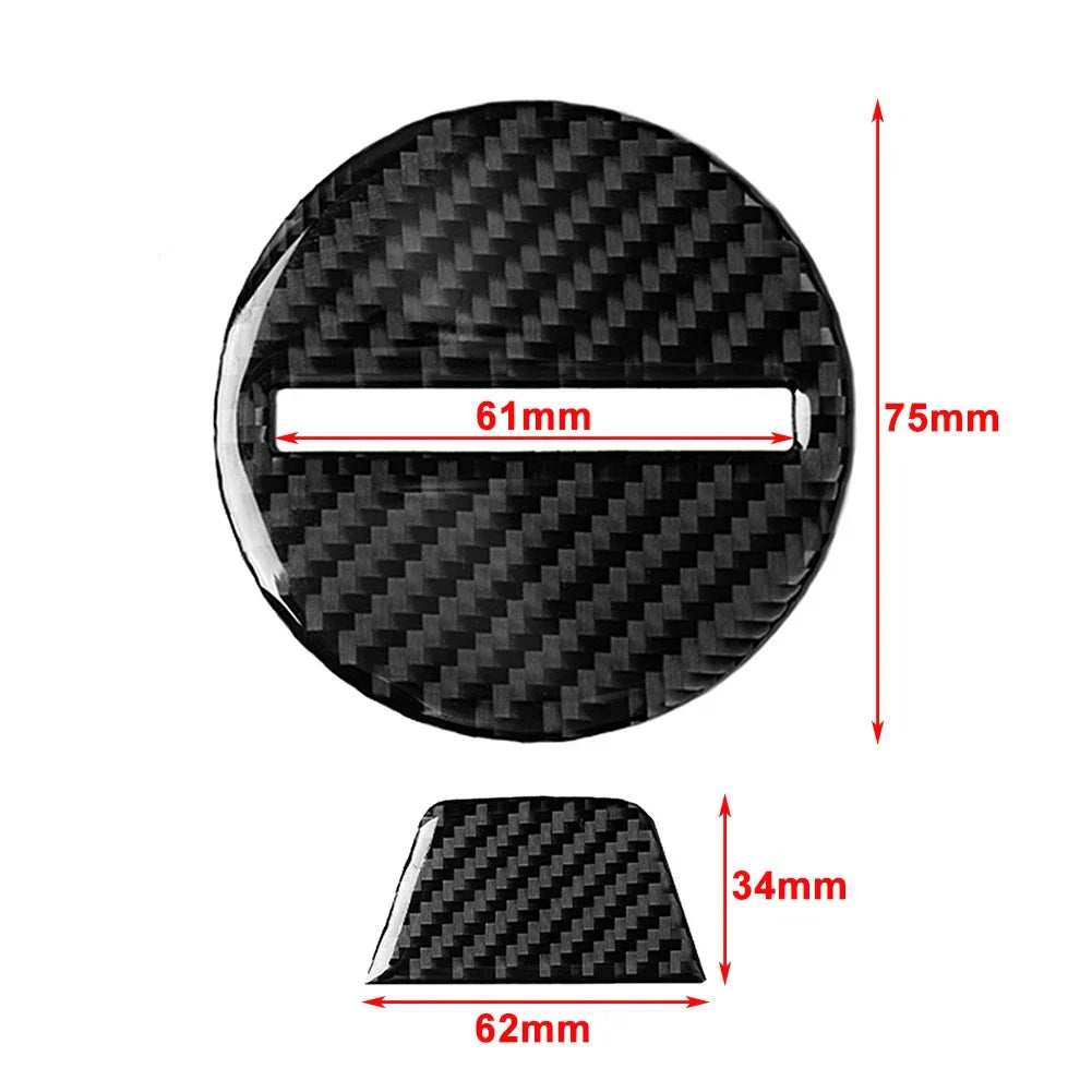 Carbon Fiber Steering Wheel Cover Trim for Chevrolet Camaro (2016-2021)