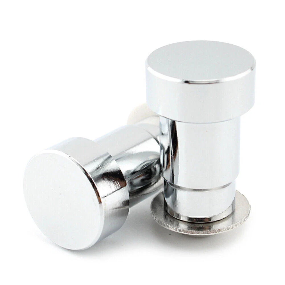 Chrome CNC Aluminum Motorcycle Mirror Hole Caps