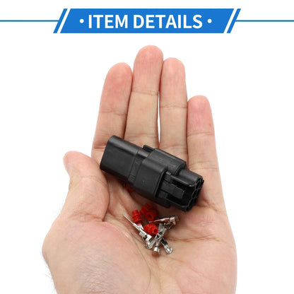 3 Pin Engine Exhaust Air Pressure Sensor Connector Plug for Hyundai