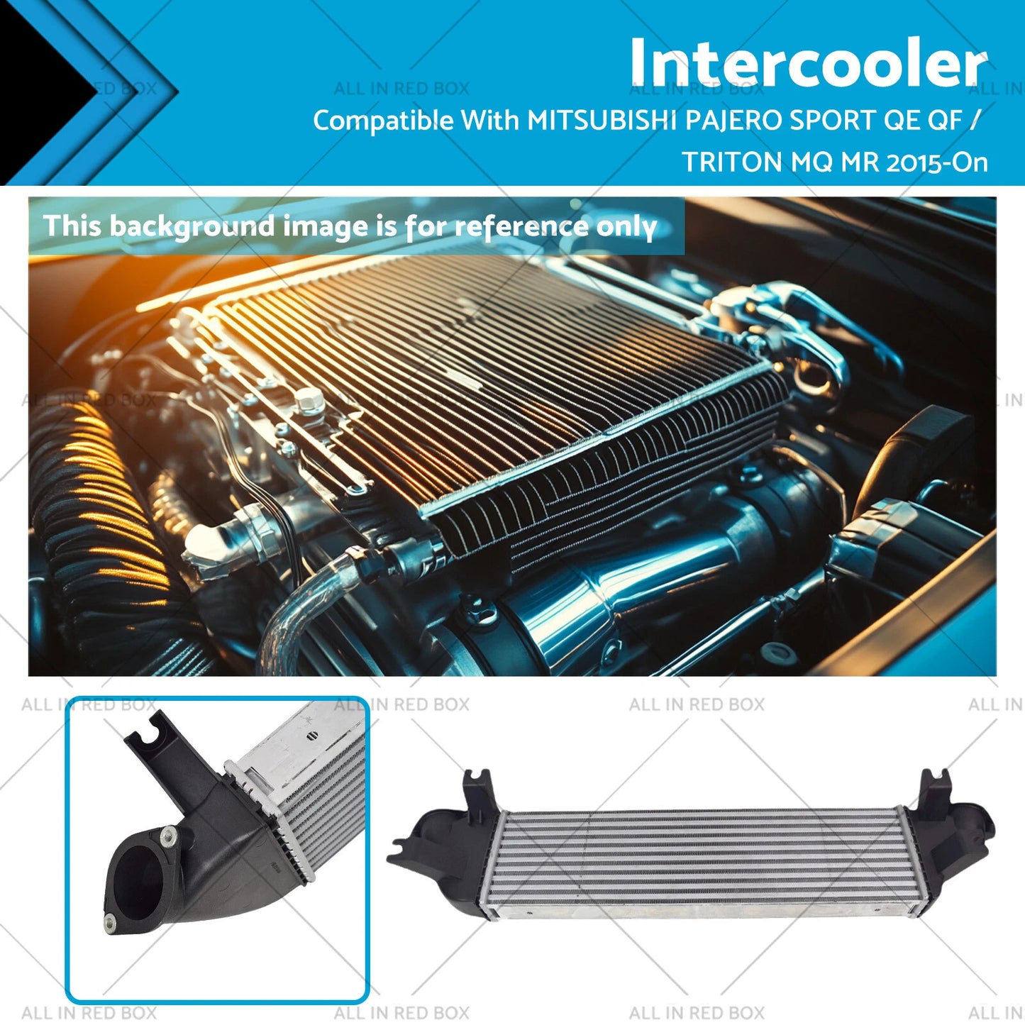 Intercooler for Mitsubishi Pajero Sport Triton 2.4T (2015-2023)