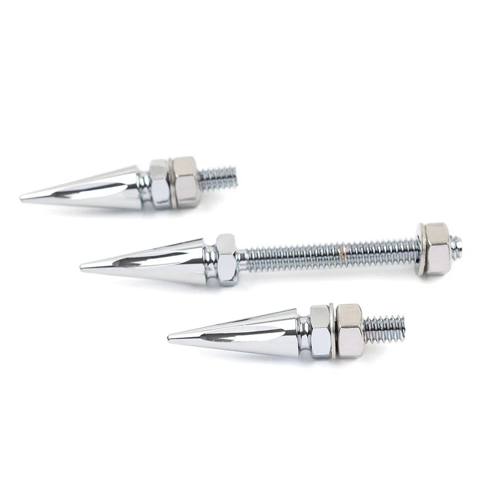 Chrome Windshield Spike Bolts for Harley Street Glide Electra Tri Glide (2014+)