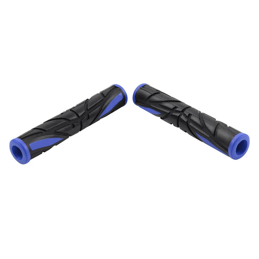 Blue Motorbike Brake Clutch Lever Grips Rubber Sleeve Cover for GZ