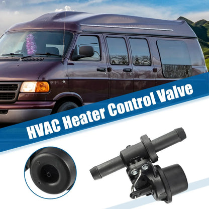 Radiator Water Valve for Dodge Van 1500 B2500 (2000-2003) - Plastic Metal Black