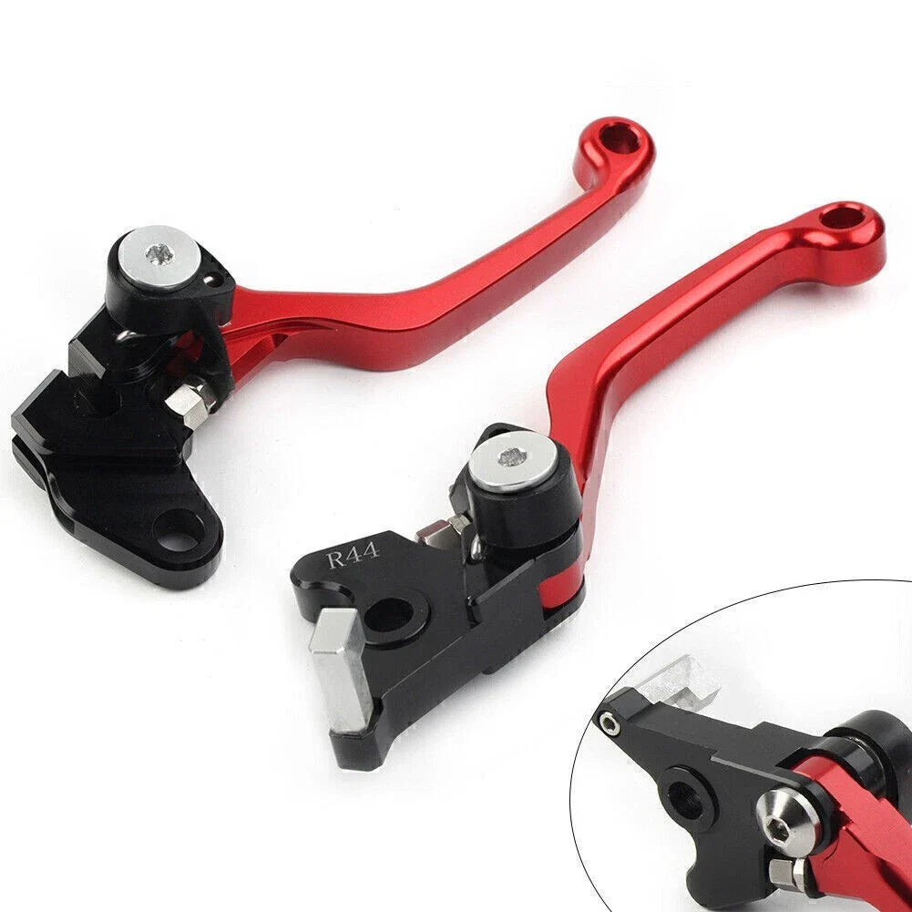 Pivot Dirt Clutch Brake Levers for Kawasaki KLX250 D-Tracker (1993-1997)