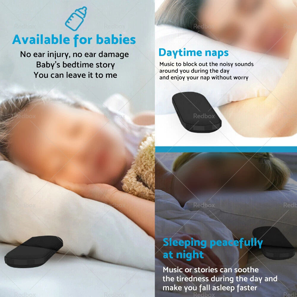 Bluetooth Bone Conduction Stereo Sound Box Under Pillow Speaker