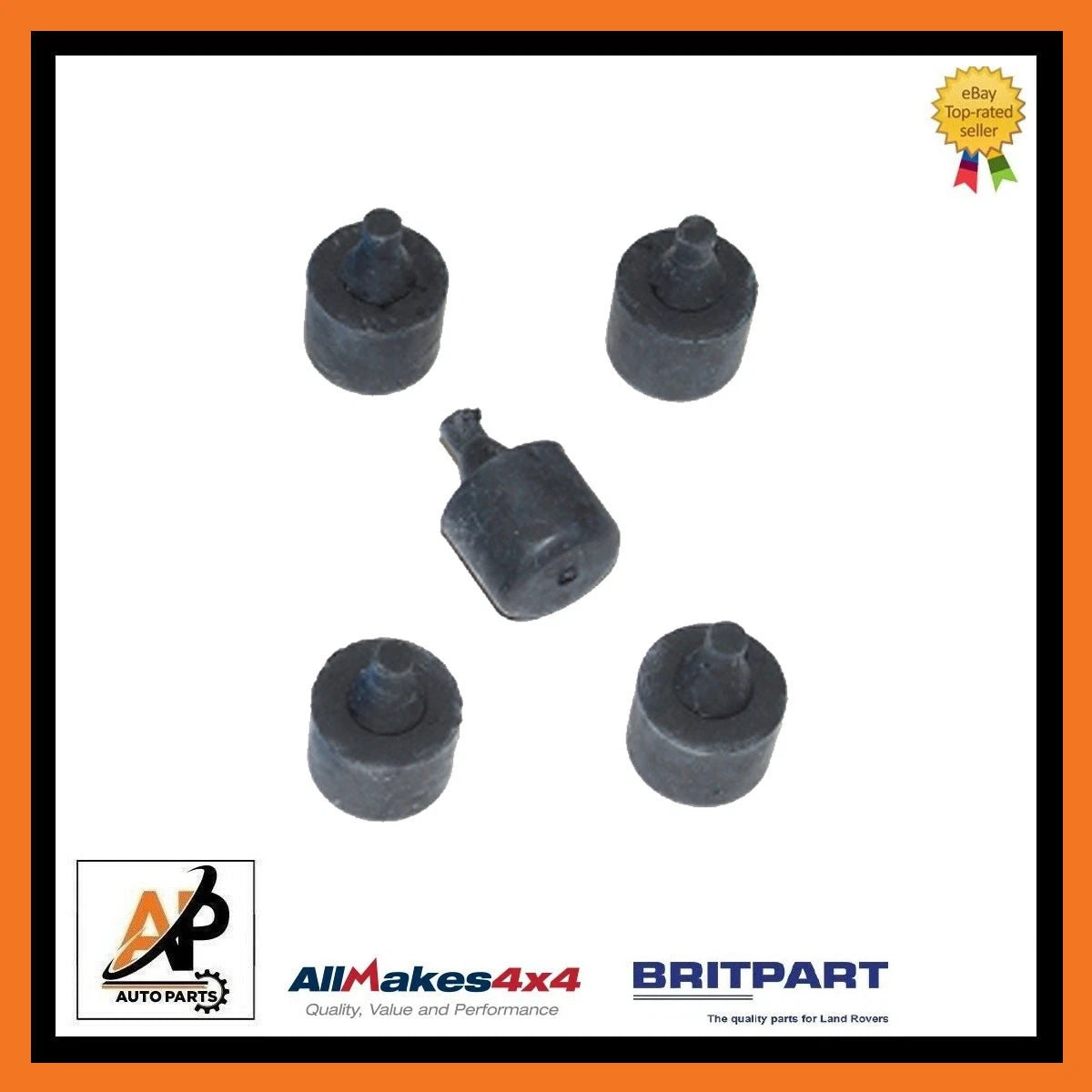 Door Bump Stop Front Rear Replacement for Land Rover Discovery 3 (2005–2009)