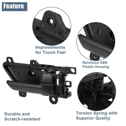 Front Right Passenger Side Interior Door Handle for Hyundai Veracruz (2007-2012)