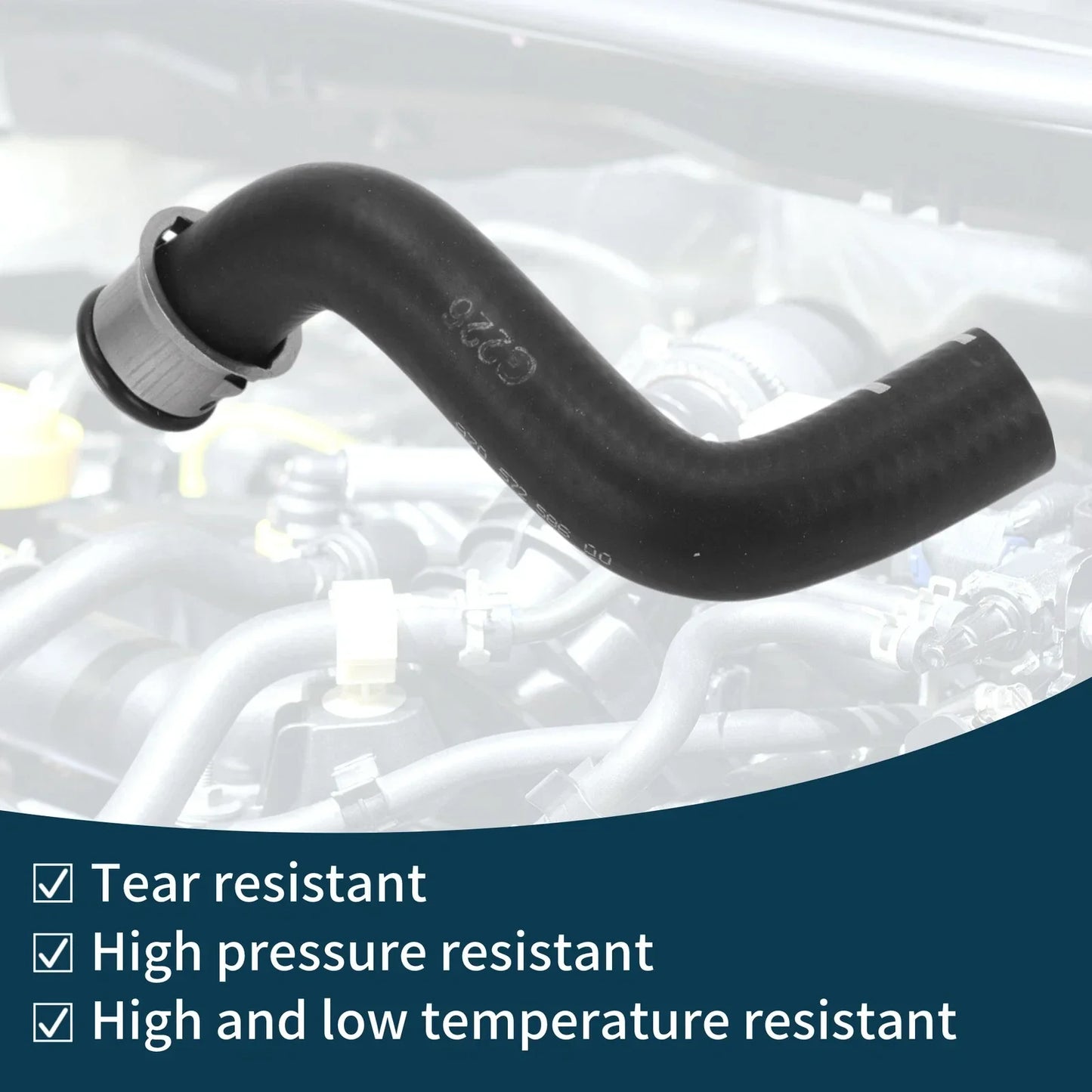 Radiator Hose for Porsche Panamera Cooling System (2010-2023)