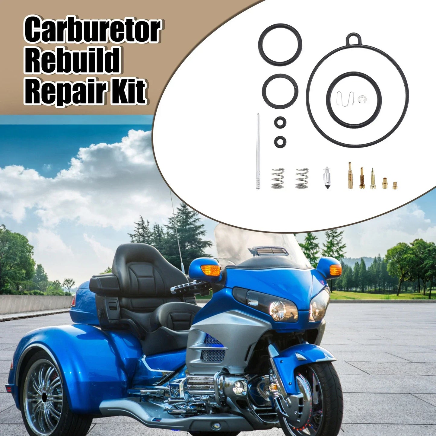 Carburetor Repair Kit for Honda ATC70 (1978-1985)