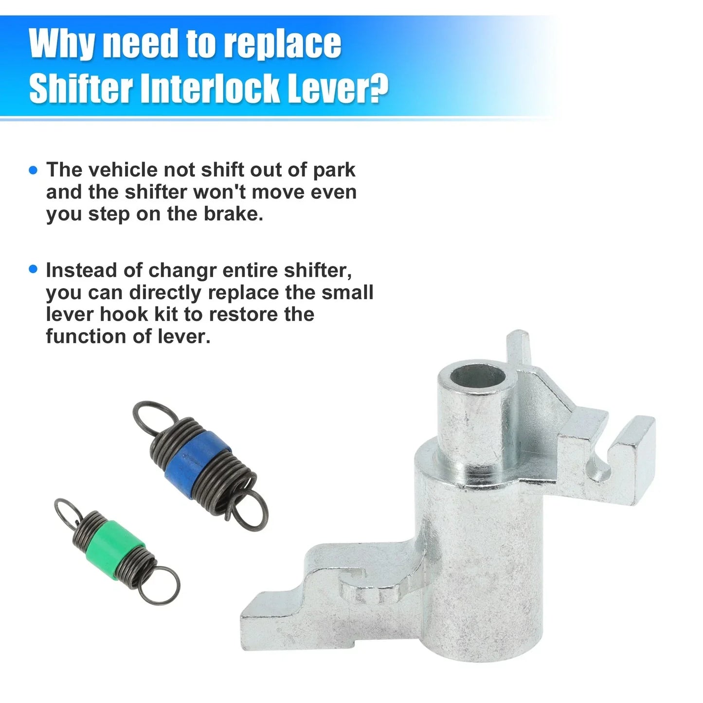 Shifter Interlock Lever Repair Hook for Chrysler Dodge Charger (2006-2010)
