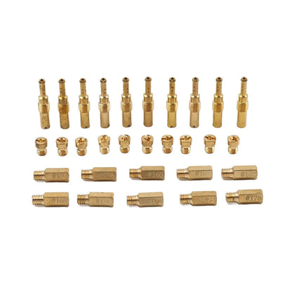 20 x Carburetor Main Jets & 10 x Slow Pilot Jets for PWK CVK