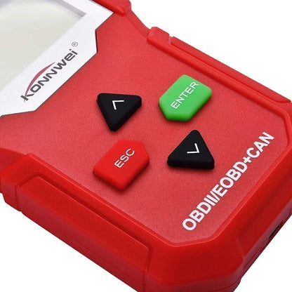 OBD2 Auto Diagnostic Scanner Engine Fault Code Reader Universal Red