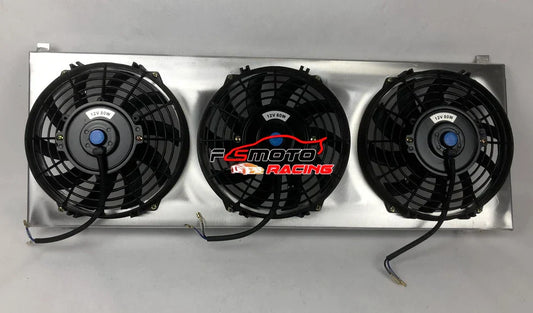 Alloy Radiator Shroud & Fans for Jeep Cherokee XJ, Wagoneer (1991-2001)