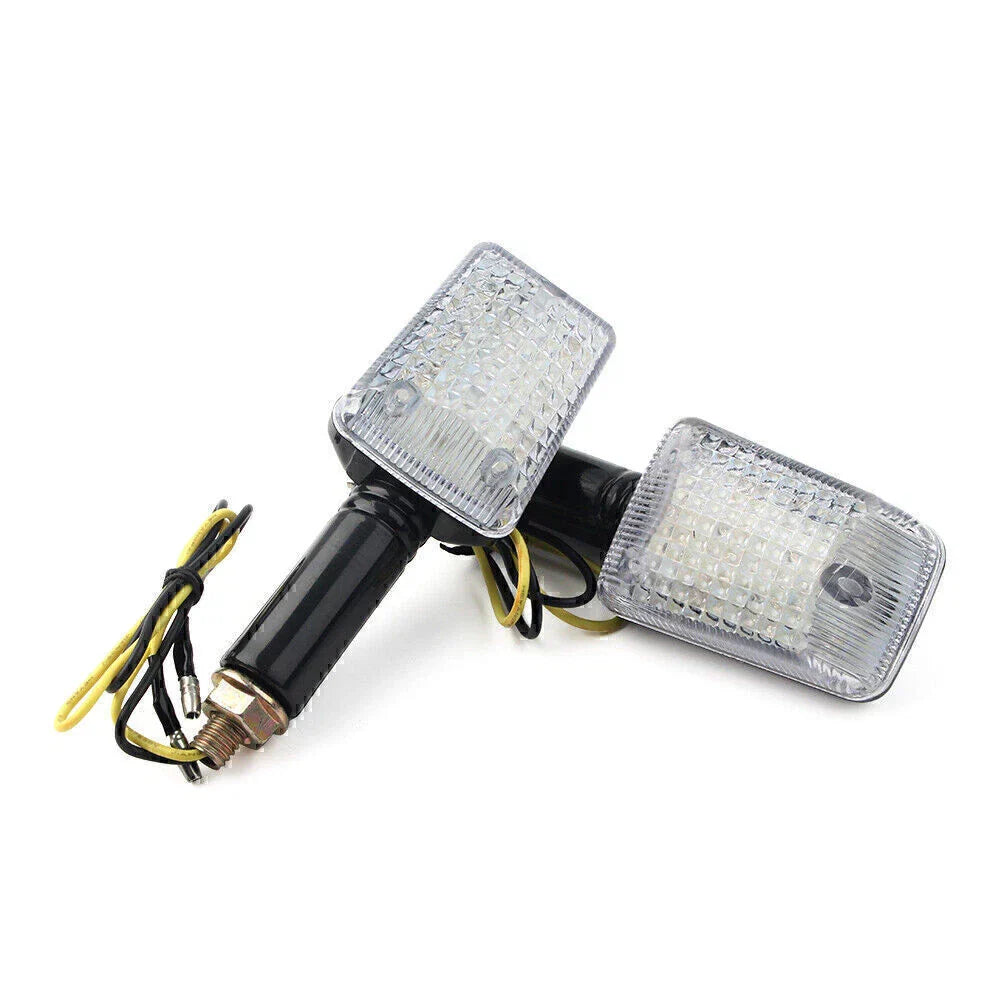 8mm Amber Bulb Turn Signal Indicator Light for Universal Motorcycle 12V
