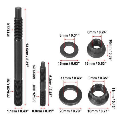 Cylinder Head Stud Kit for Chevy LS1 LS6 5.3L 5.7L 6.0L Engine (2004-2006)