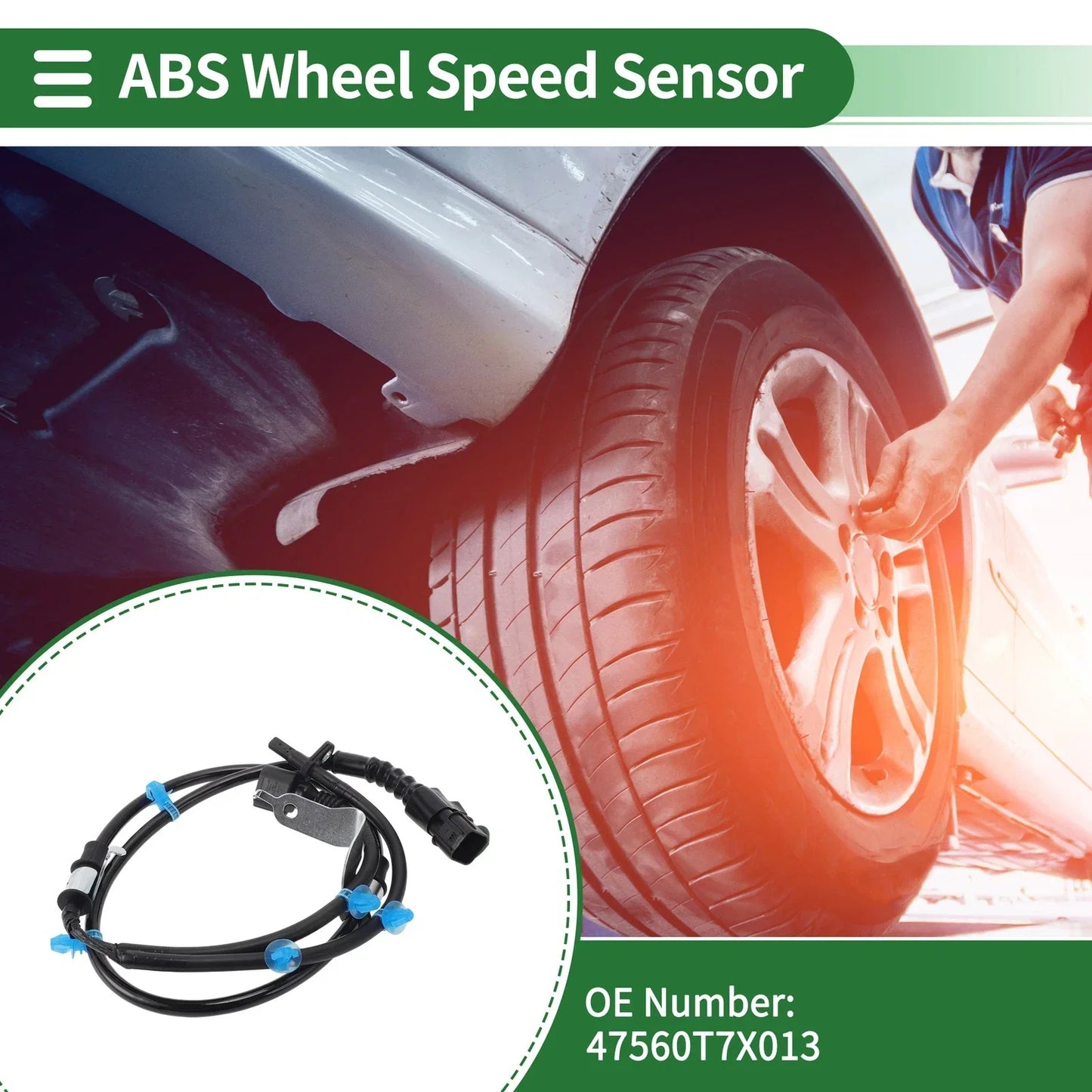 ABS Wheel Speed Sensor for Honda HR-V (2016-2022) - 1 x Sensor