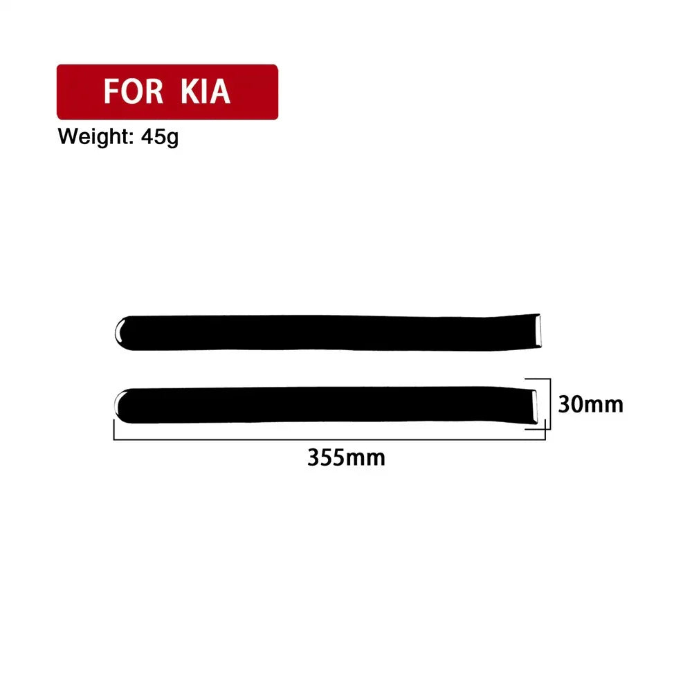 Rear Light Emblems Side Lamp Stripes Trim Sticker for Kia Stinger (2019-2023)