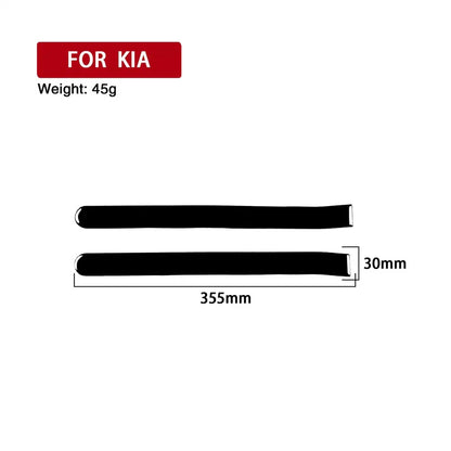 Rear Light Emblems Side Lamp Stripes Trim Sticker for Kia Stinger (2019-2023)