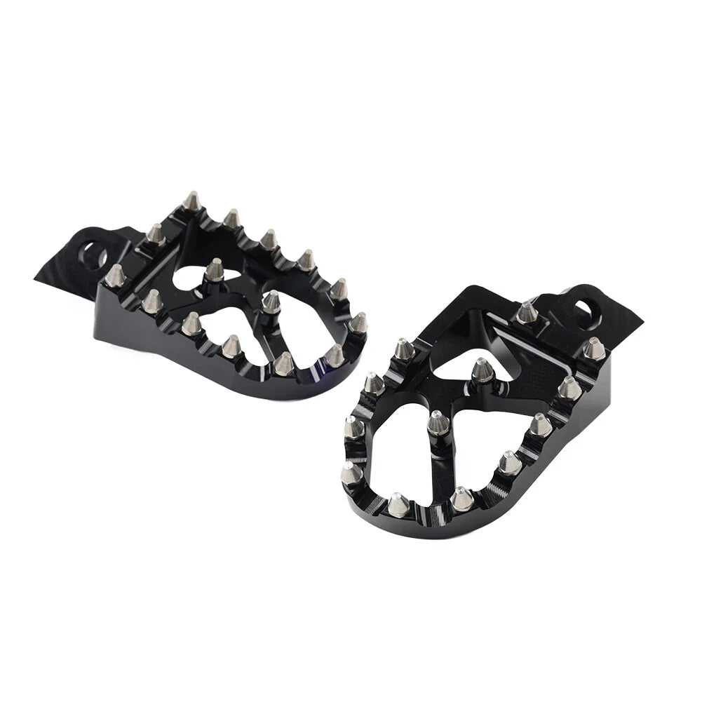 BLK CNC MX Foot Pegs for Kawasaki KX65 KX85 (2000-2020)