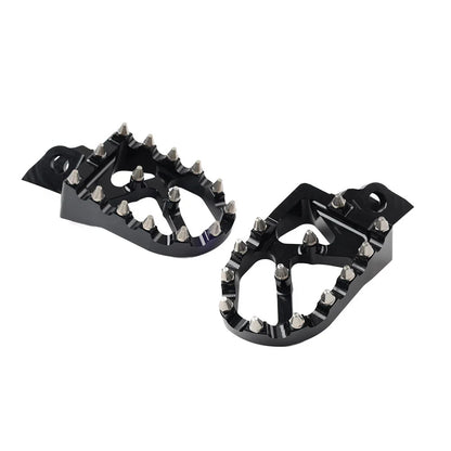 BLK CNC MX Foot Pegs for Kawasaki KX65 KX85 (2000-2020)