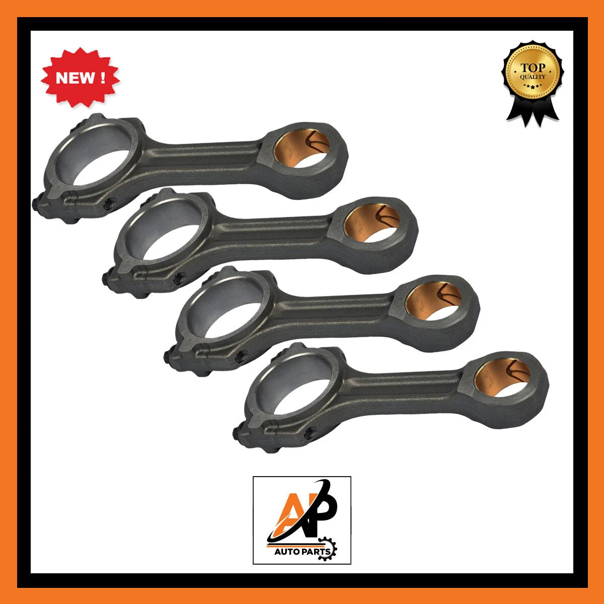 Connecting Rods Assembly Replacement Set for Ford Transit 2.4 (2010–2014)
