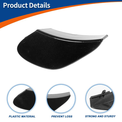 Bumper Tow Hook Cover for Mercedes-Benz GLE X166 (2016-2023) Black