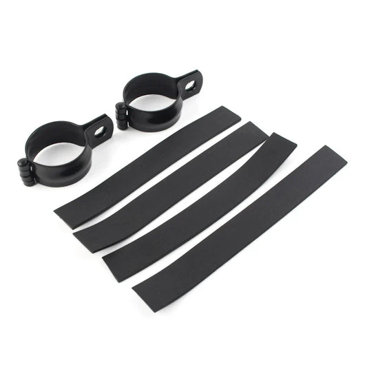 32MM-41MM Front Fork Mount Bracket Turn Signal Light Clamp for Motor Black