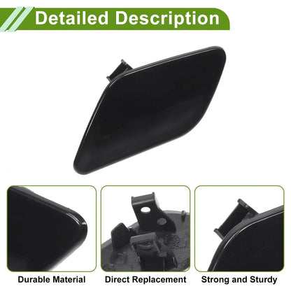Washer Nozzle Cover for Porsche Cayenne 92A (2011-2018) - Black