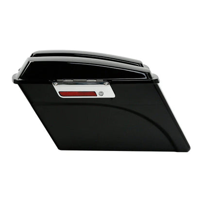 Saddlebags & Chrome Conversion Brackets for Harley Softail