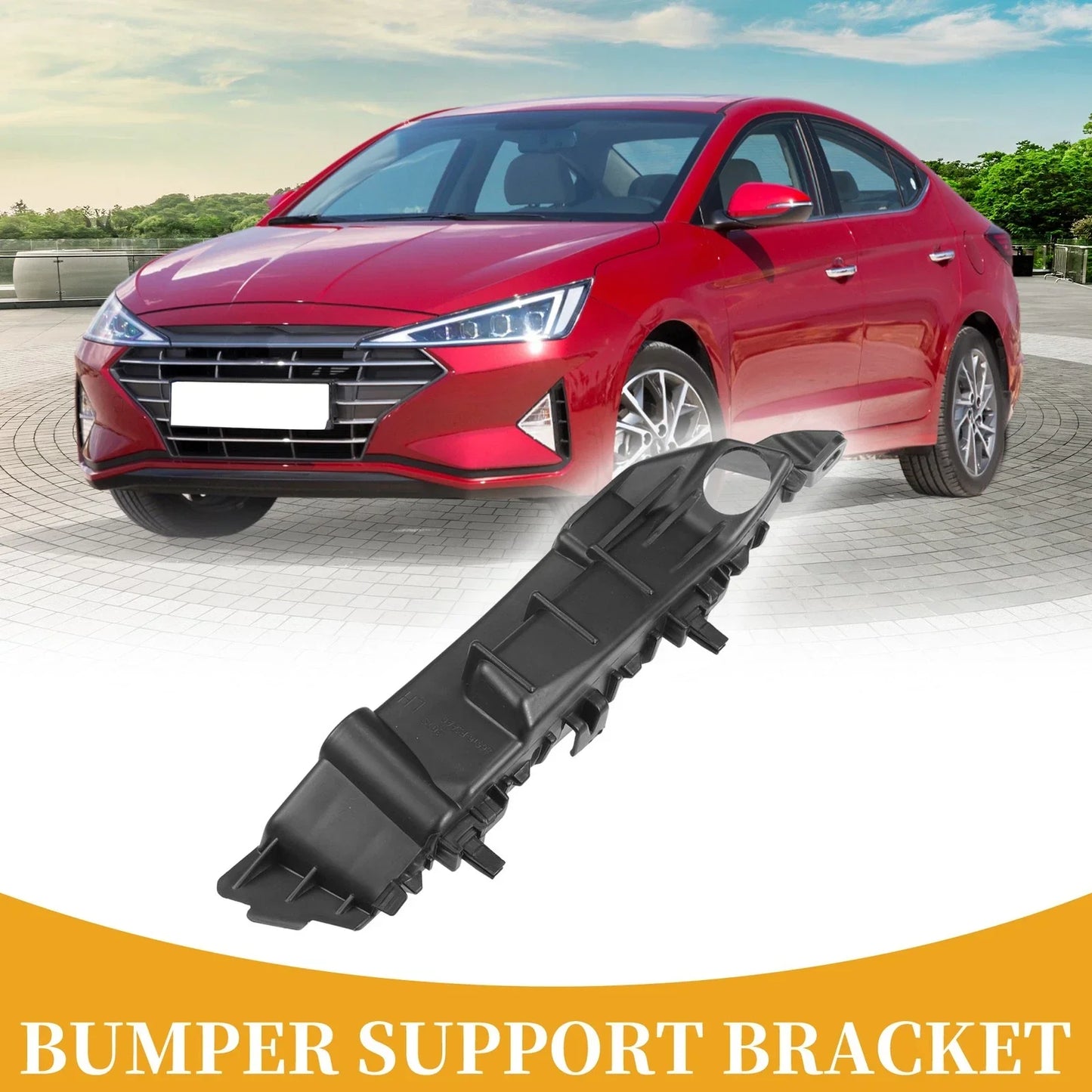 Front Bumper Support Bracket for Hyundai Elantra (2019-2020) 1 x Pc