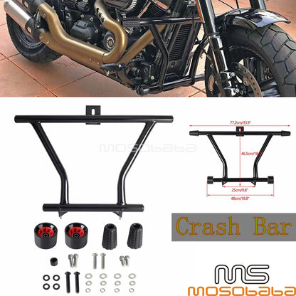 Highway Crash Bars for Harley Softail Heritage Classic 114 FLHCS (2018-2023)
