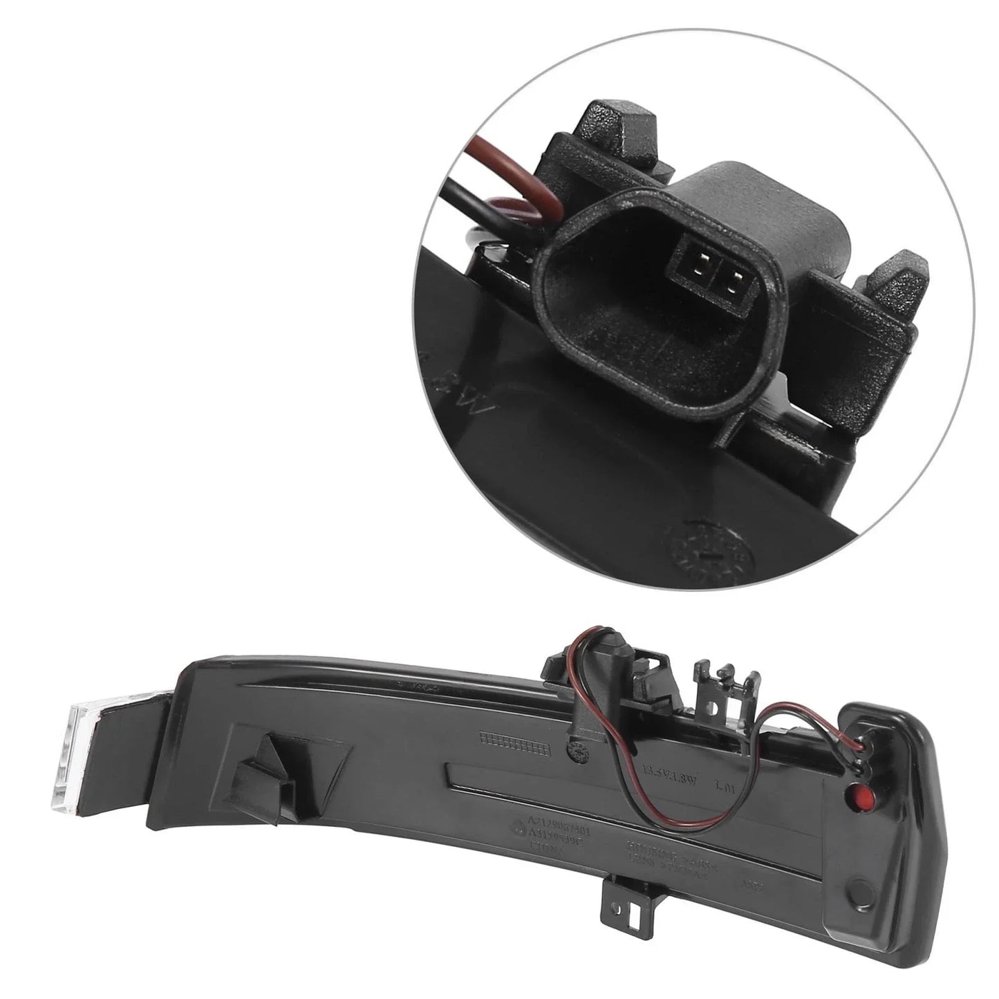 Door Mirror Turn Signal Indicator Light for Mercedes Benz W204 C204 W212 (2007-2015)