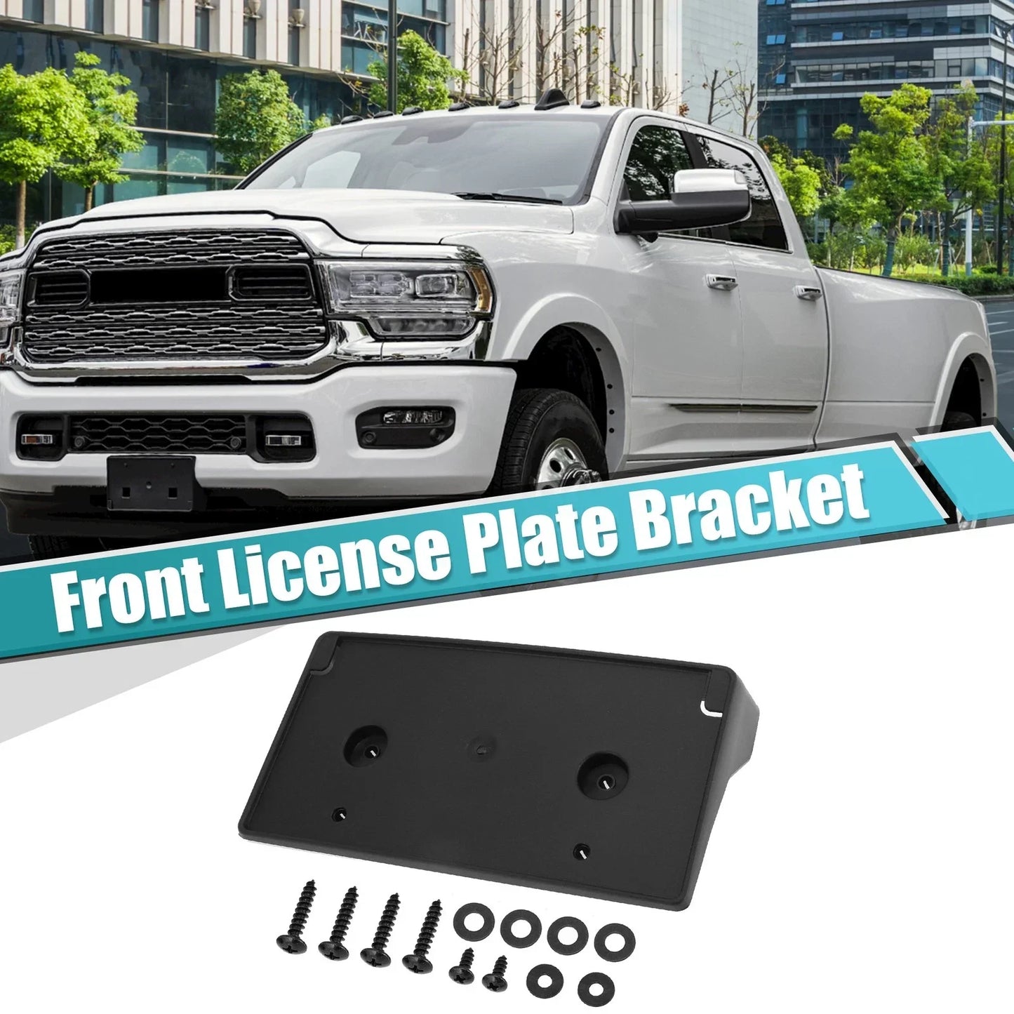 Car License Plate Bracket for Dodge Ram 2500 3500 4500 5500 (2019-2022)