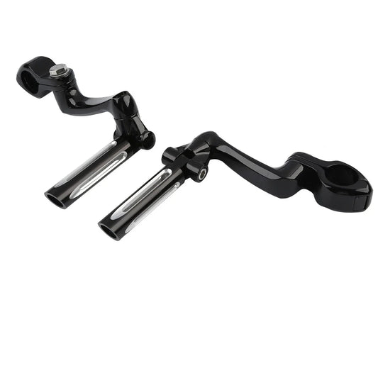 1.25" Highway Bar Male Mount Footpegs for Harley Touring Road Glide (2009-2023)
