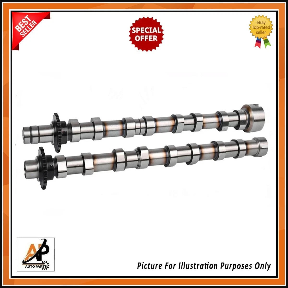 Camshafts Pair Replacement for Citroen 2.0 HDi BlueHDi DW10F (2008–2015)