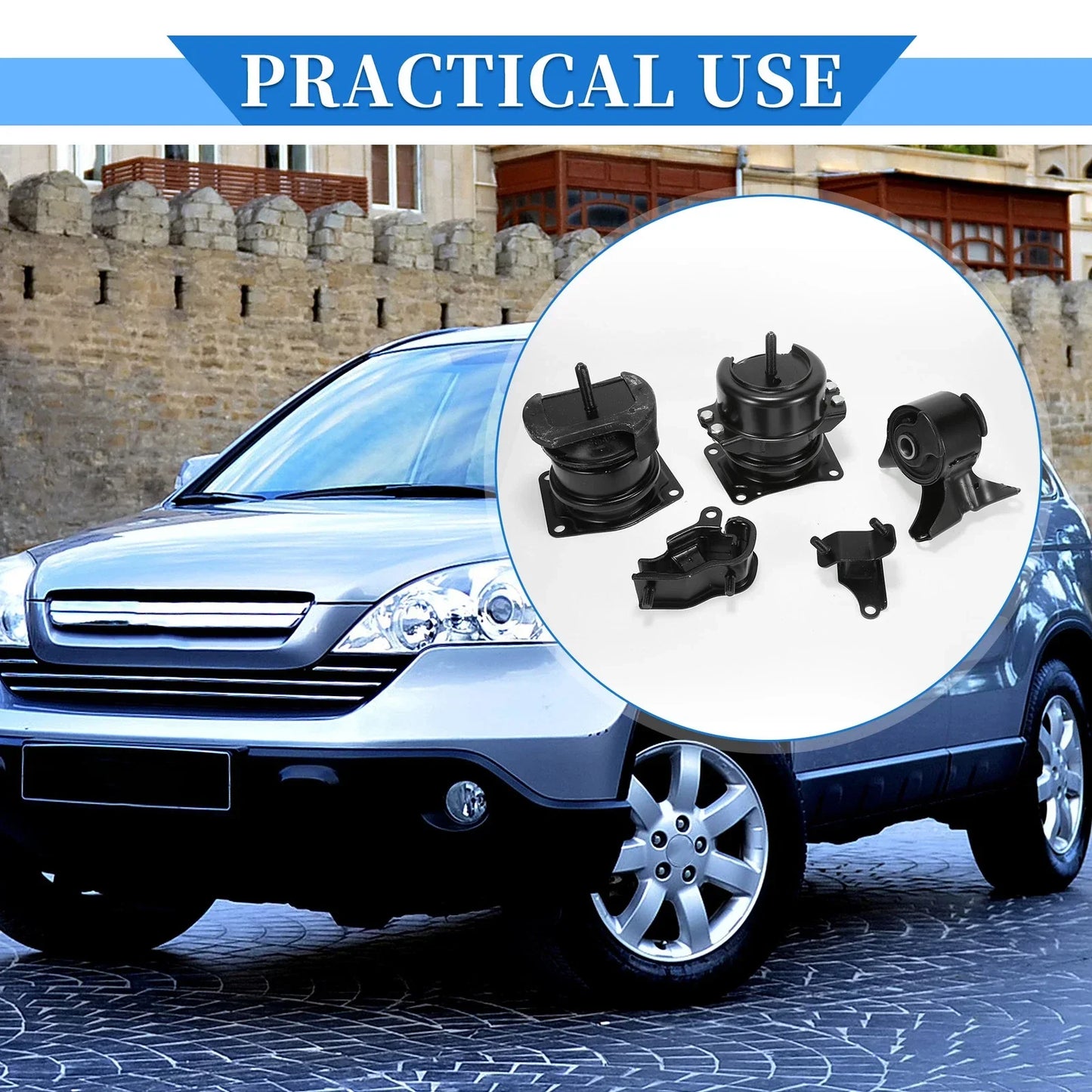 Engine Motor Mount Set for Honda Pilot (2001-2006)