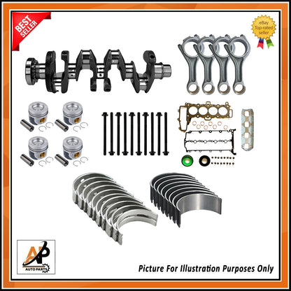 Engine Rebuild Kit with Forged Crankshaft for Jaguar 204DT D (2002–2008)