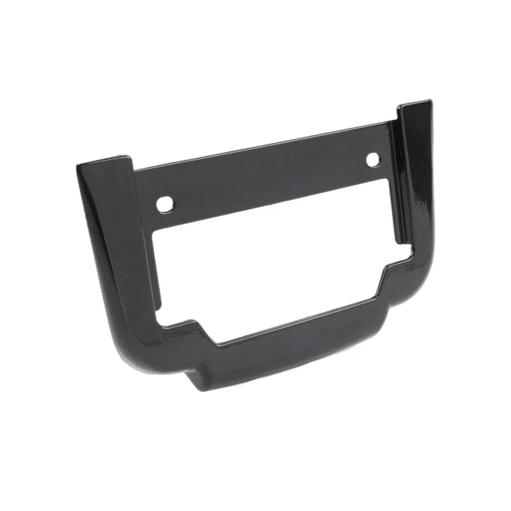Black Rear License Plate Frame Mount for Harley Tri Glide Ultra Classic (11-23)