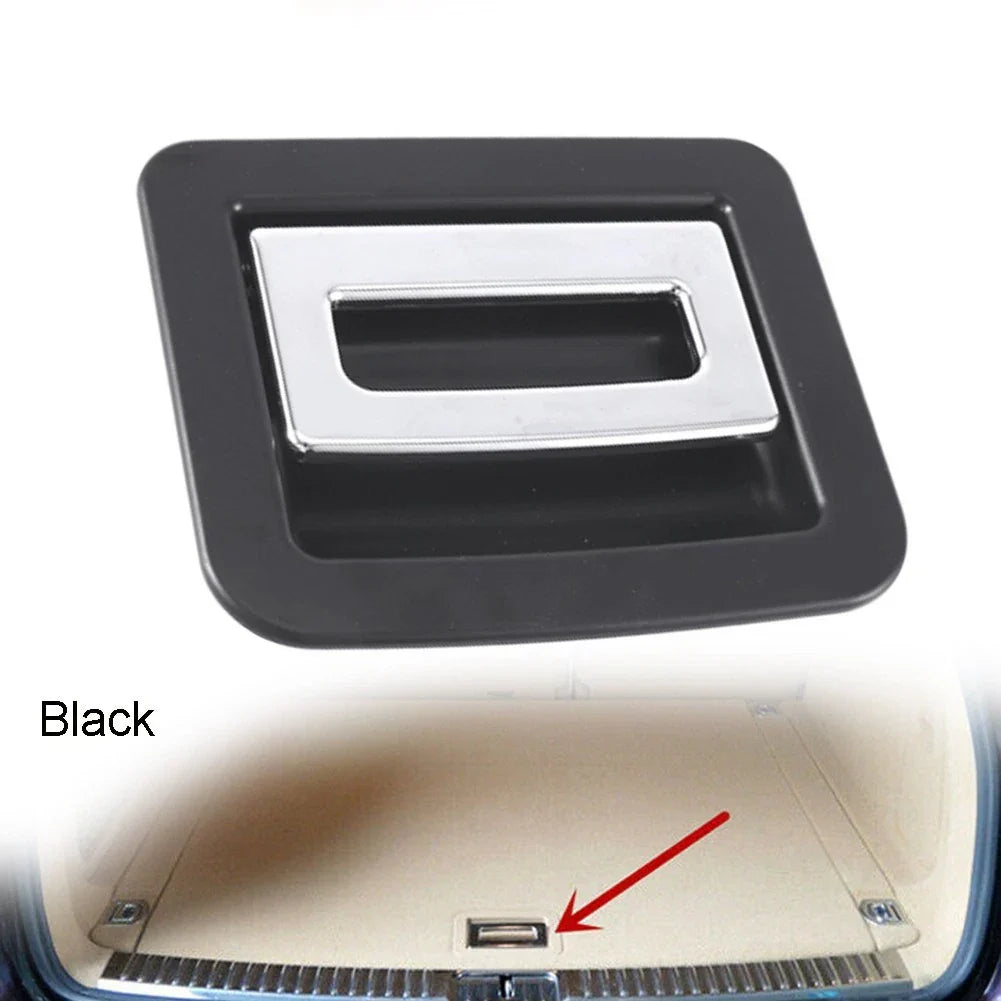 Black Trunk Floor Handle Cover for Porsche Cayenne