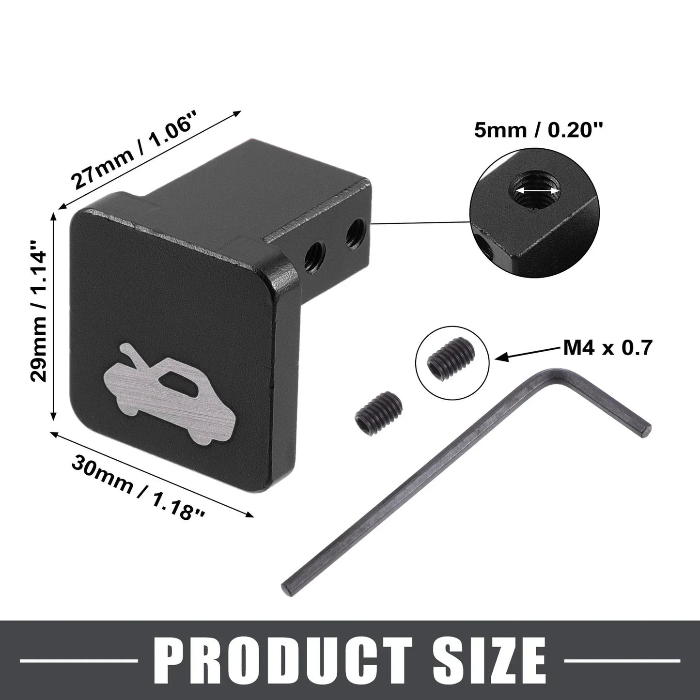 Hood Release Latch Handle Repair Kit for Honda CRV (1997-2006)