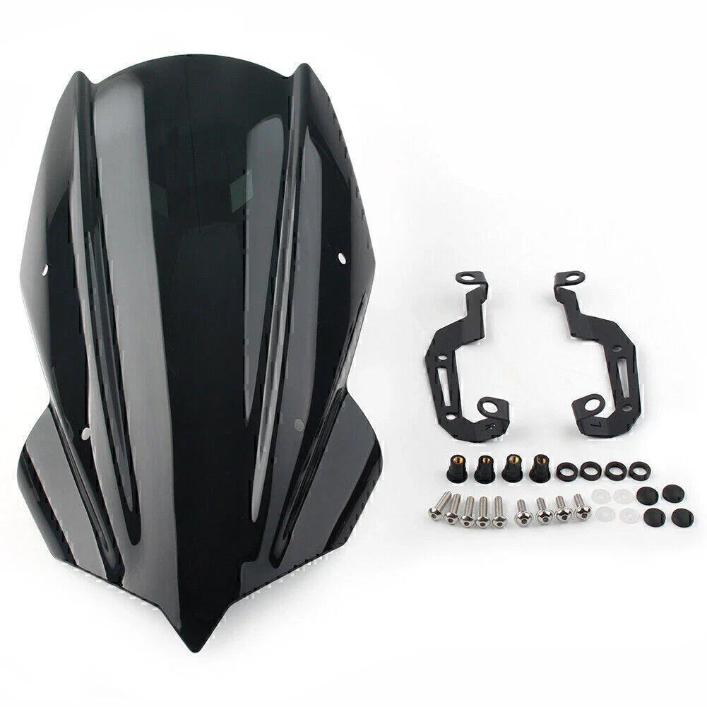 ABS Windscreen Windshield with Bracket for Kawasaki Z400 (2019-2020)