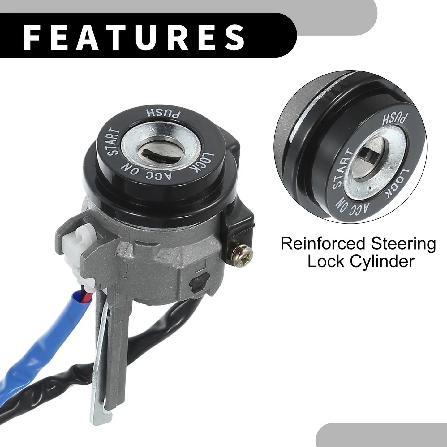 Ignition Lock Cylinder for Hyundai Elantra (2015-2020)