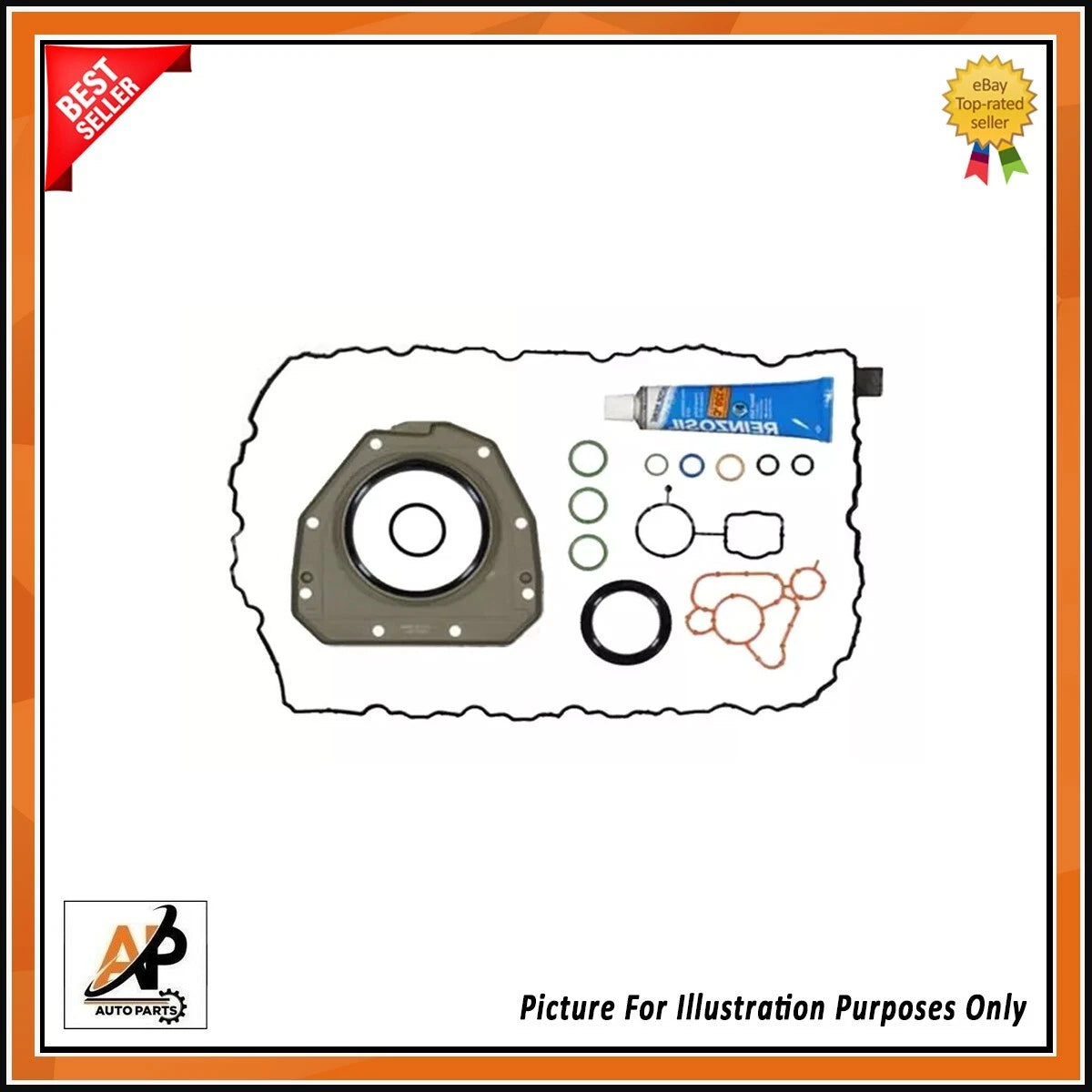 Crankcase Gasket Set Replacement for Audi A4 A5 A6 1.8 TFSI TSI (2000–2023)